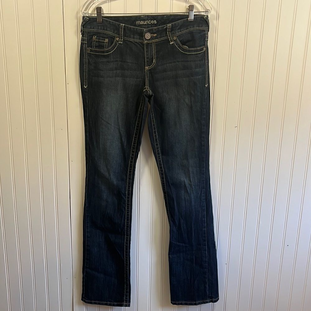 Maurice’s M straight dark wash jean